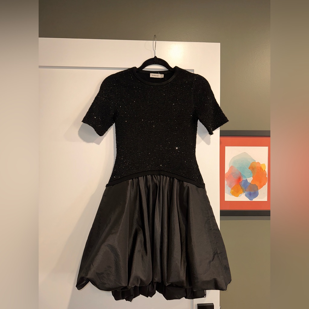 Unique Simkhai Sparkly Mini Dress
